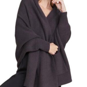 Barefoot Dreams, Cozychic, Blanket Wrap, Fleece Jacket, One Size, NWT